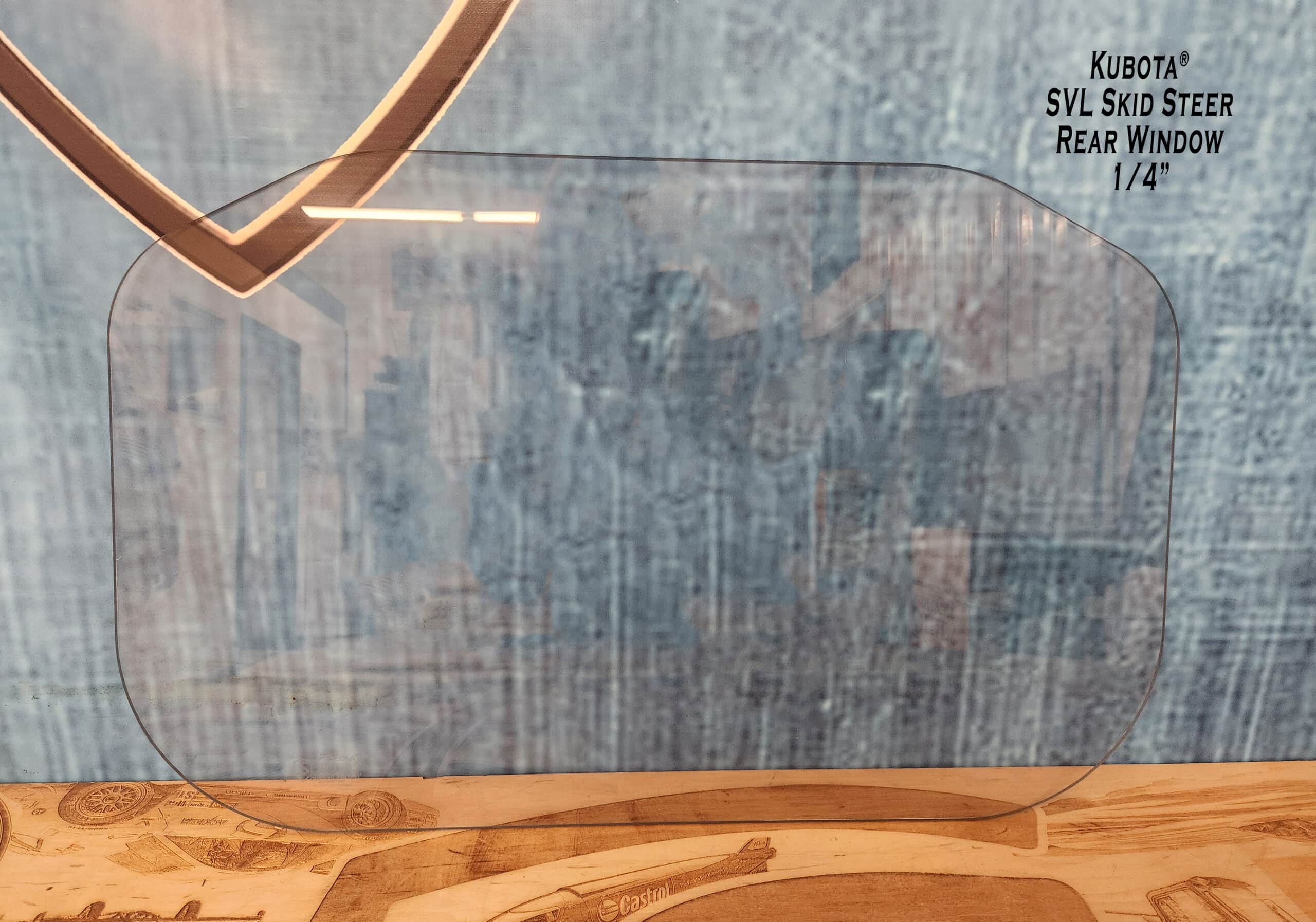 Kubota SVL – Rear Window - Image 3